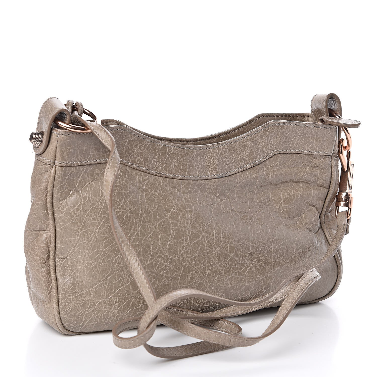Balenciaga Agneau Giant 12 Rose Gold Hardware Hip Papyrus 3 of 10