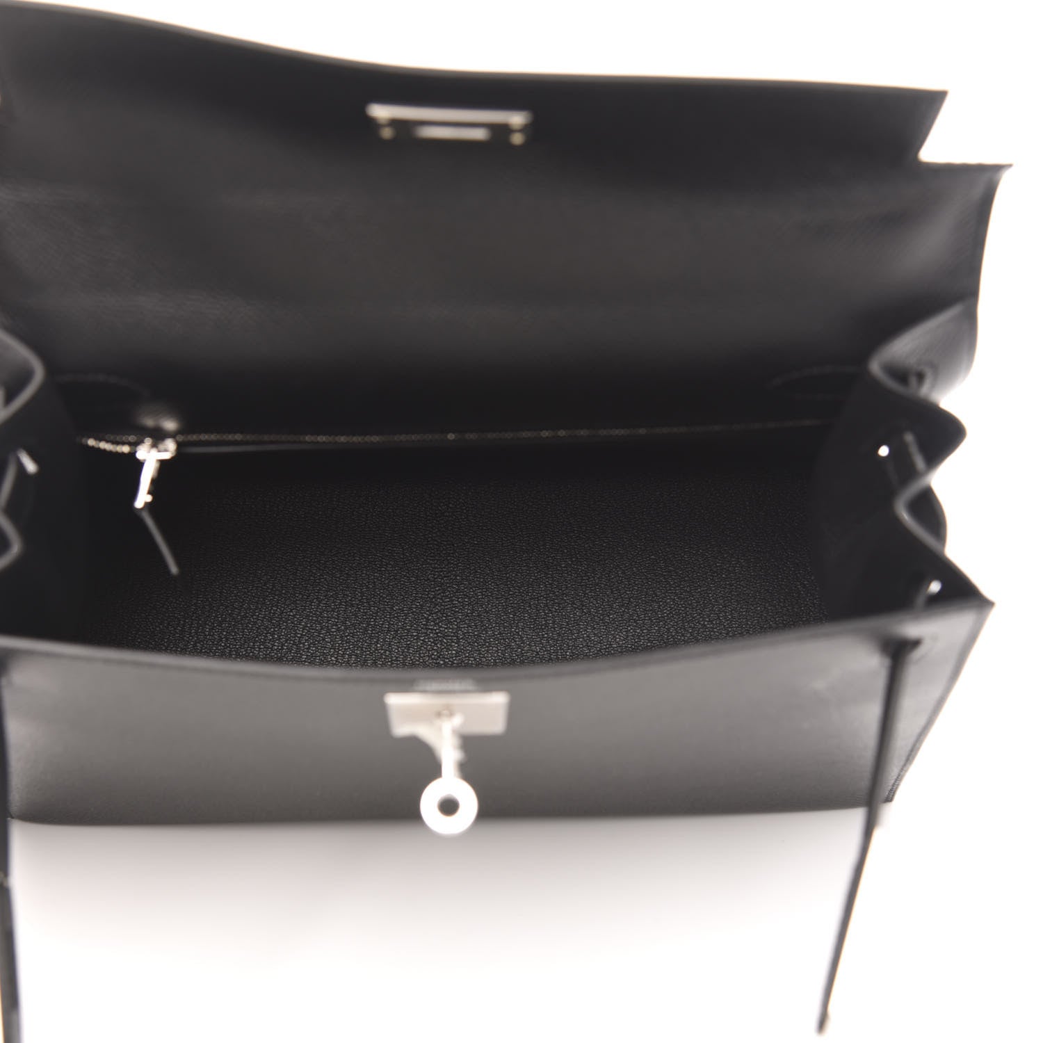 Hermes Epsom Kelly Sellier 28 Black 5 of 10