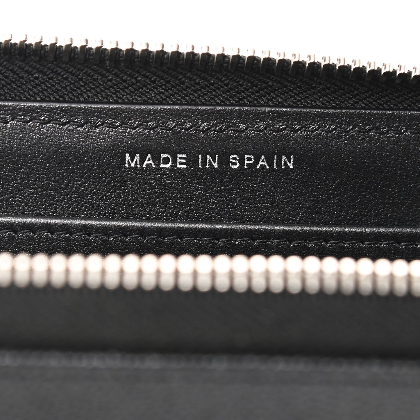 Caviar Chevron Quilted Mademoiselle Vintage Zip Around Wallet Dark Grey