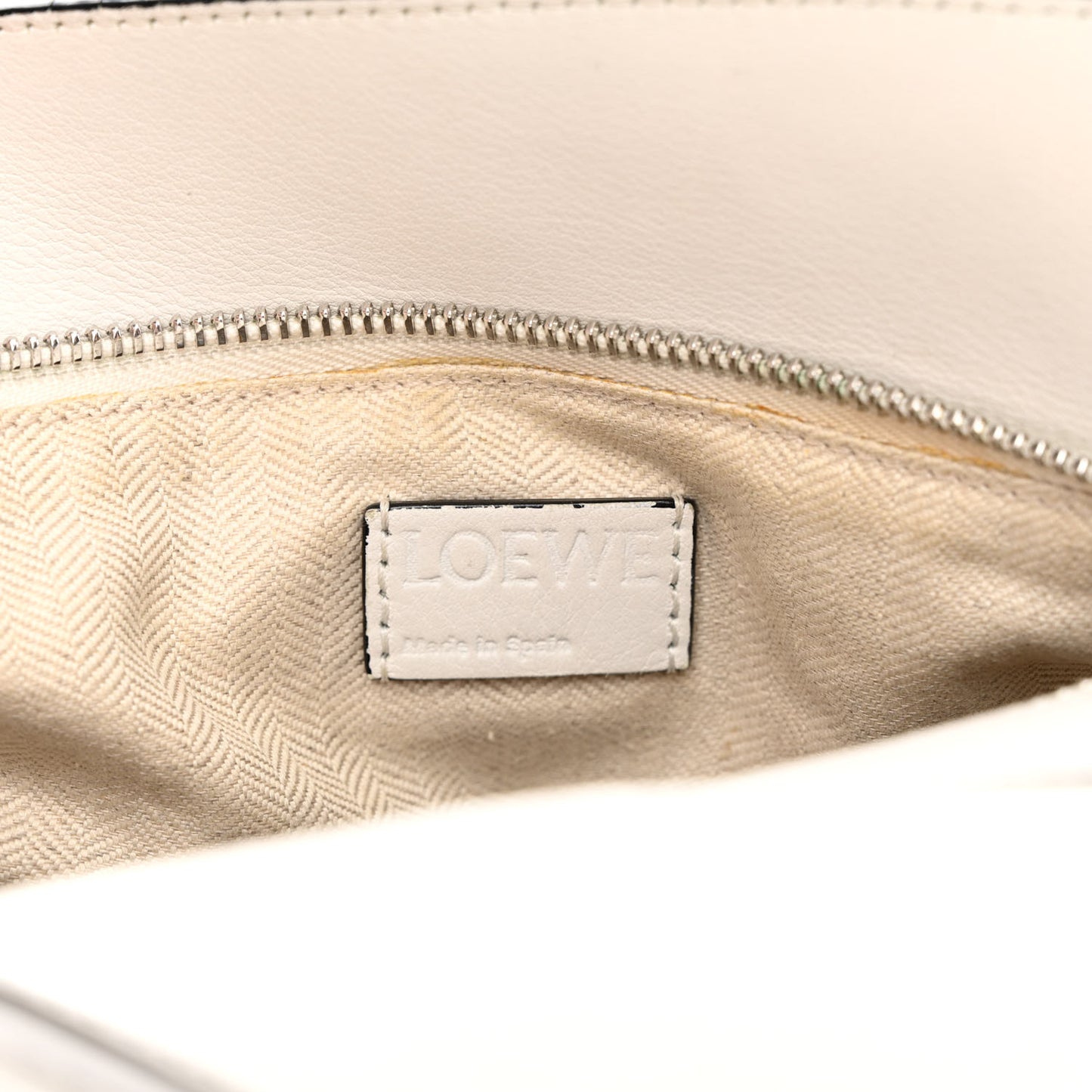 Calfskin Small Puzzle Bag Kaolin