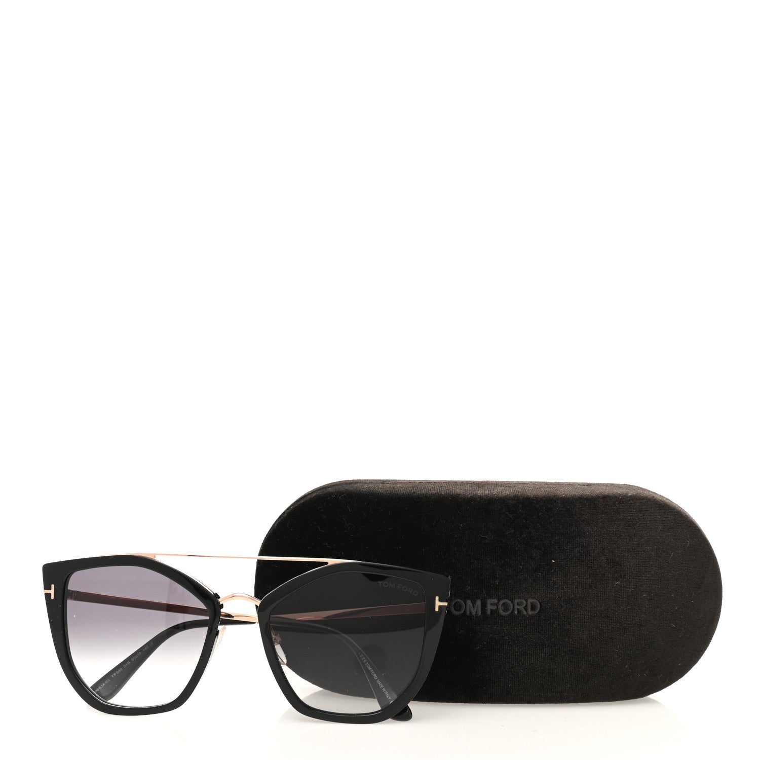 Tom Ford Dahlia 02 Sunglasses TF648 Black 7 of 7