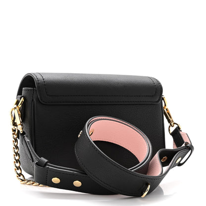 Louis Vuitton Grained Calfskin Lockme Tender Black 3 of 10