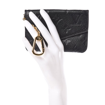 Louis Vuitton Empreinte Key Pouch Black 2 of 6