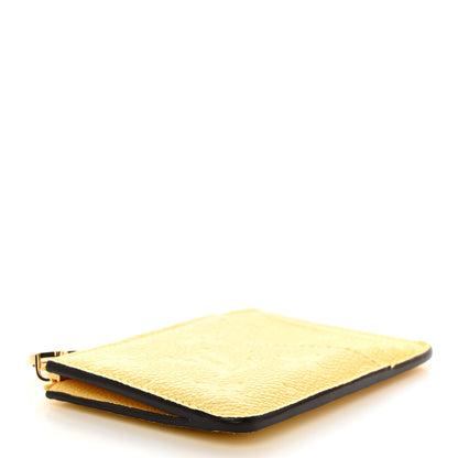 Louis Vuitton Empreinte Monogram Zipped Romy Card Holder Jaune 4 of 7