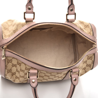 Gucci Monogram Medium Joy Boston Light Pink 6 of 12