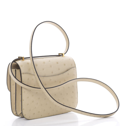 Hermes Ostrich Constance 18 Parchemin 3 of 11