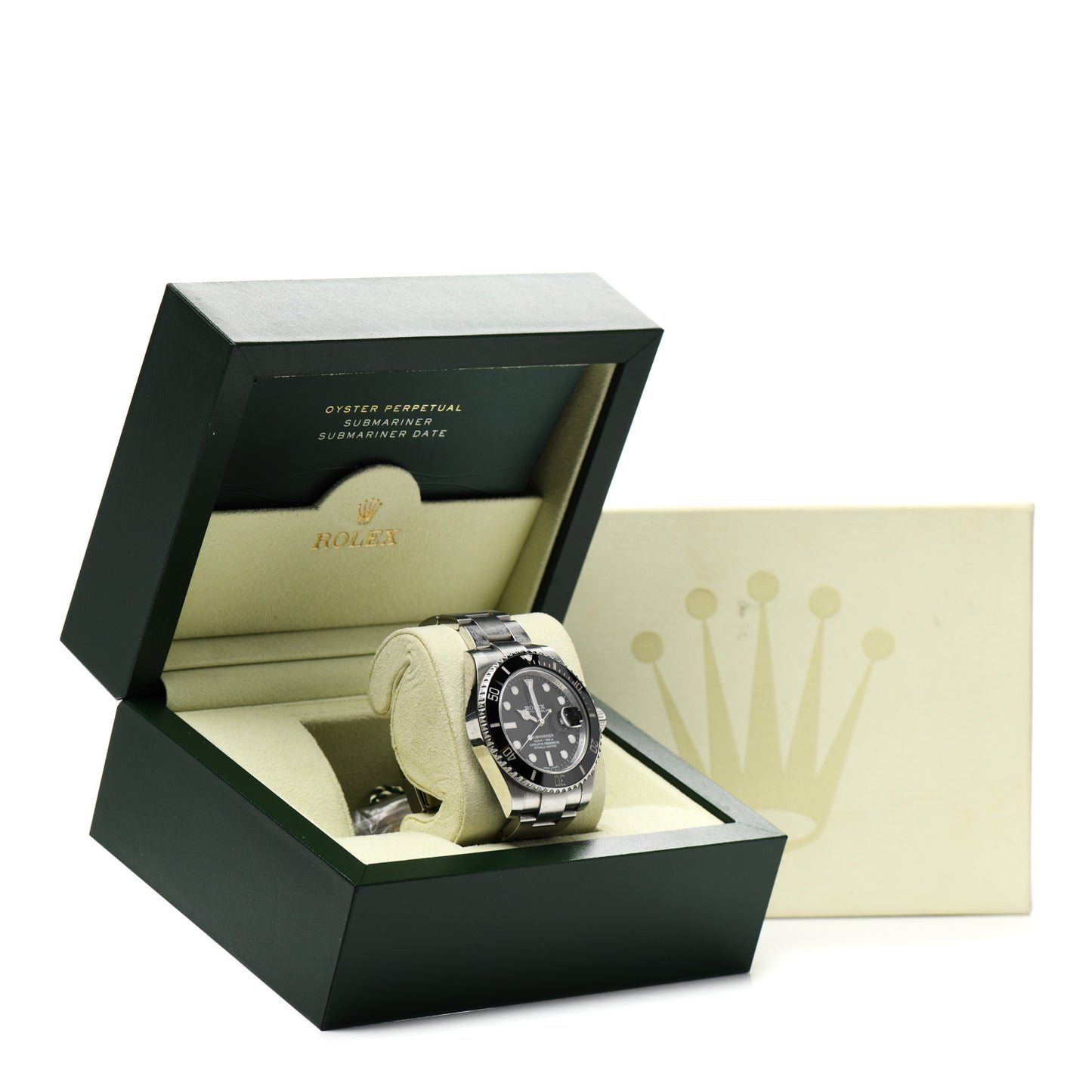 Stainless Steel 40mm Oyster Perpetual Submariner Date Watch Black 116610LN