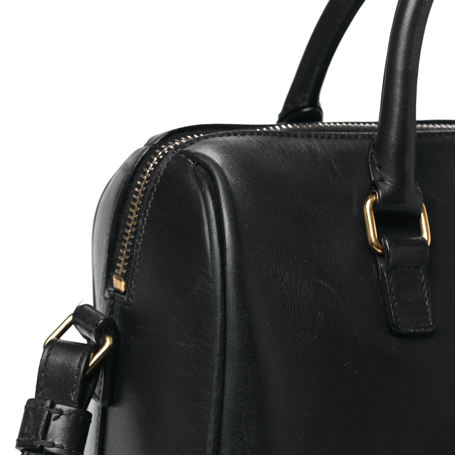 Saint Laurent Calfskin Classic Baby Duffle Navy Blue 13 of 15