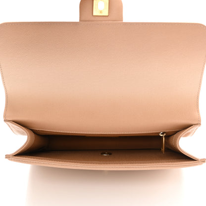 Chanel Caviar Quilted Medium Sunset On The Sea Flap Beige 4 of 10