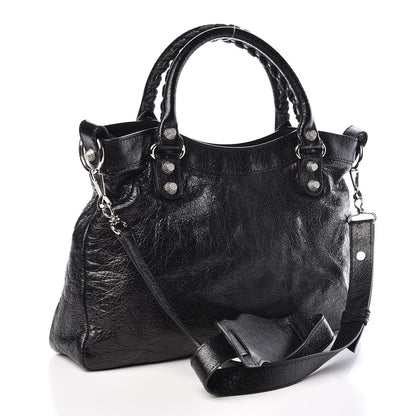 Balenciaga Agneau Giant 12 Silver Hardware Town Black 3 of 9