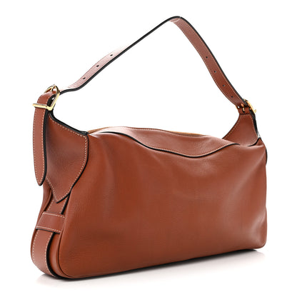 Celine Supple Calfskin Medium Romy Shoulder Bag Tan 3 of 14