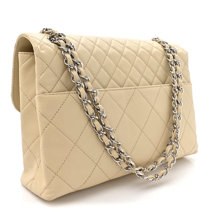 Chanel Calfskin Quilted In the Business Flap Bag Light Beige 3 of 10
