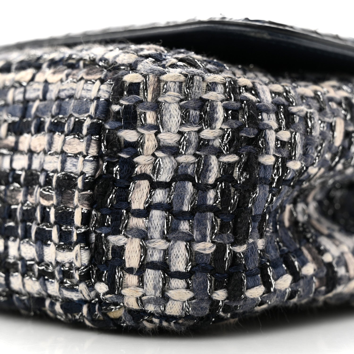 Chanel Tweed Snakeskin Quilted Small CC Filigree Flap Multicolor 10 of 12