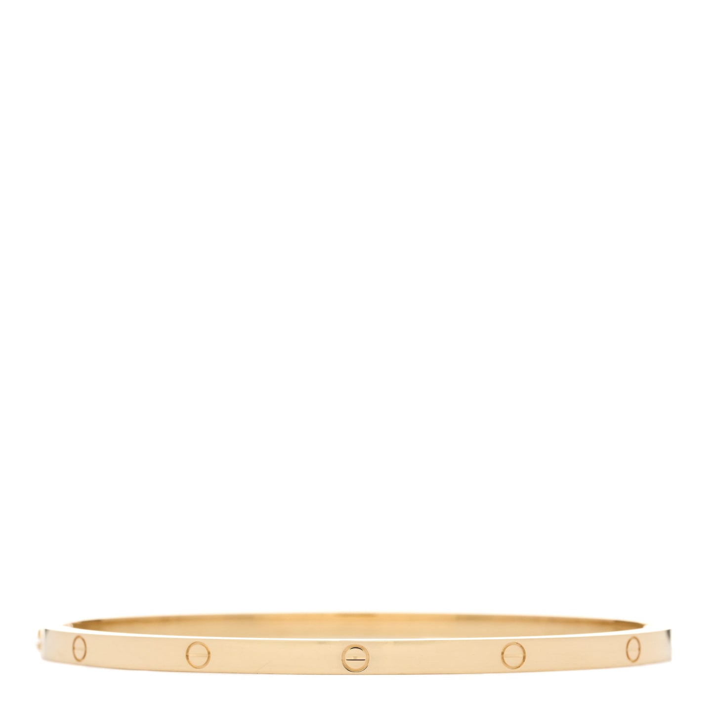 18K Yellow Gold Small LOVE Bracelet 20