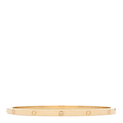 Cartier 18K Yellow Gold Small LOVE Bracelet 20 2 of 4