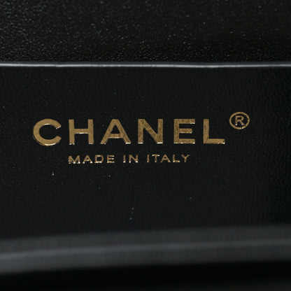Chanel Caviar Quilted Mini Top Handle Flap Black 7 of 11