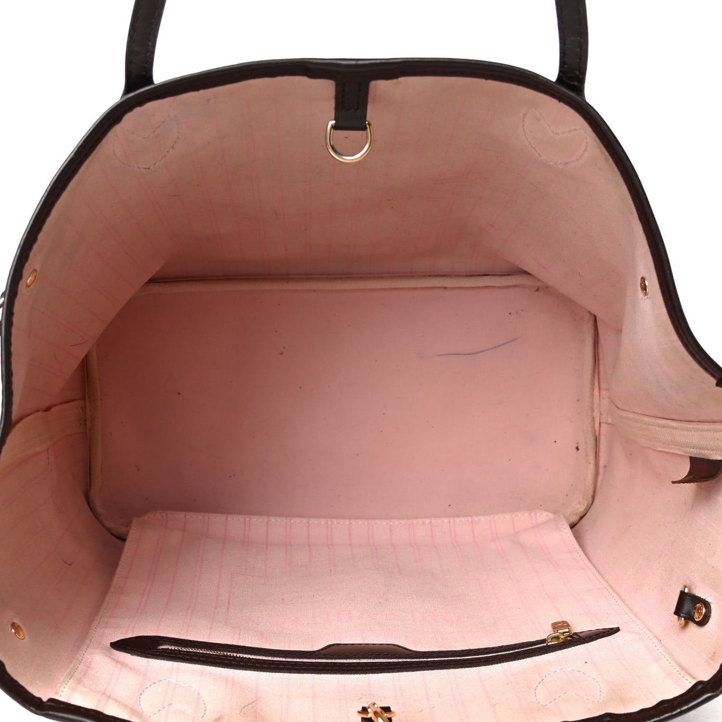 Damier Ebene Neo Neverfull MM Rose Ballerine