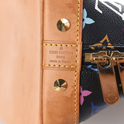 Louis Vuitton Monogram Multicolor Alma Black 5 of 9