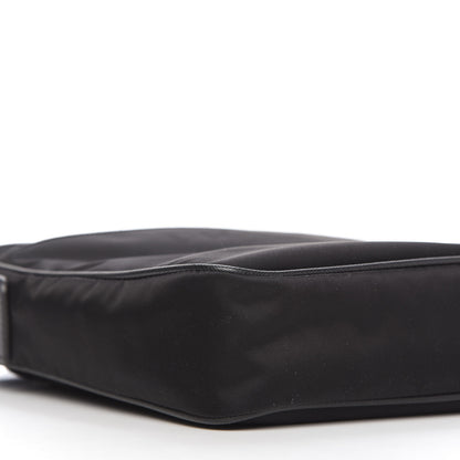 Prada Nylon Saffiano Flat Messenger Bag Black 6 of 10