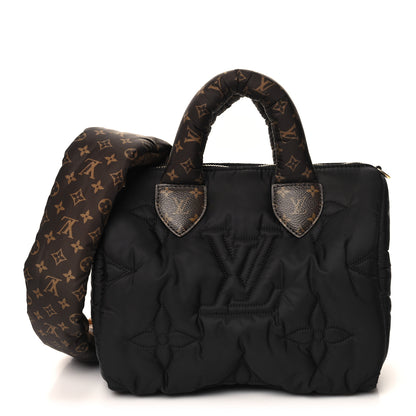 Louis Vuitton Econyl Mini Monogram Pillow Speedy Bandouliere 25 Black 1 of 9