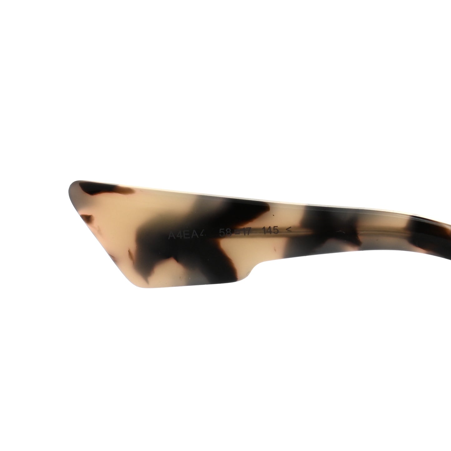 Abstract Square Mirrored Sunglasses Spotted Havana Blue