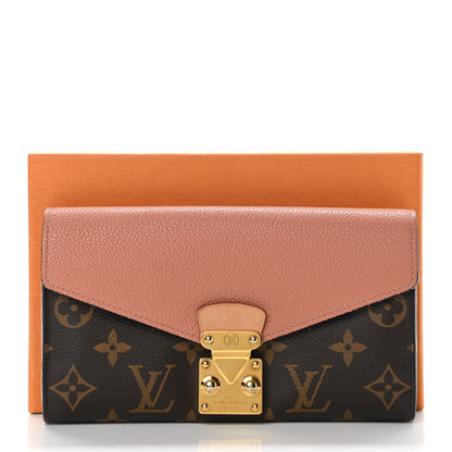 Louis Vuitton Monogram Pallas Wallet Peach 10 of 10