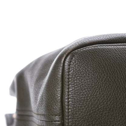 Prada Vitello Daino Hobo Dark Green 15 of 18