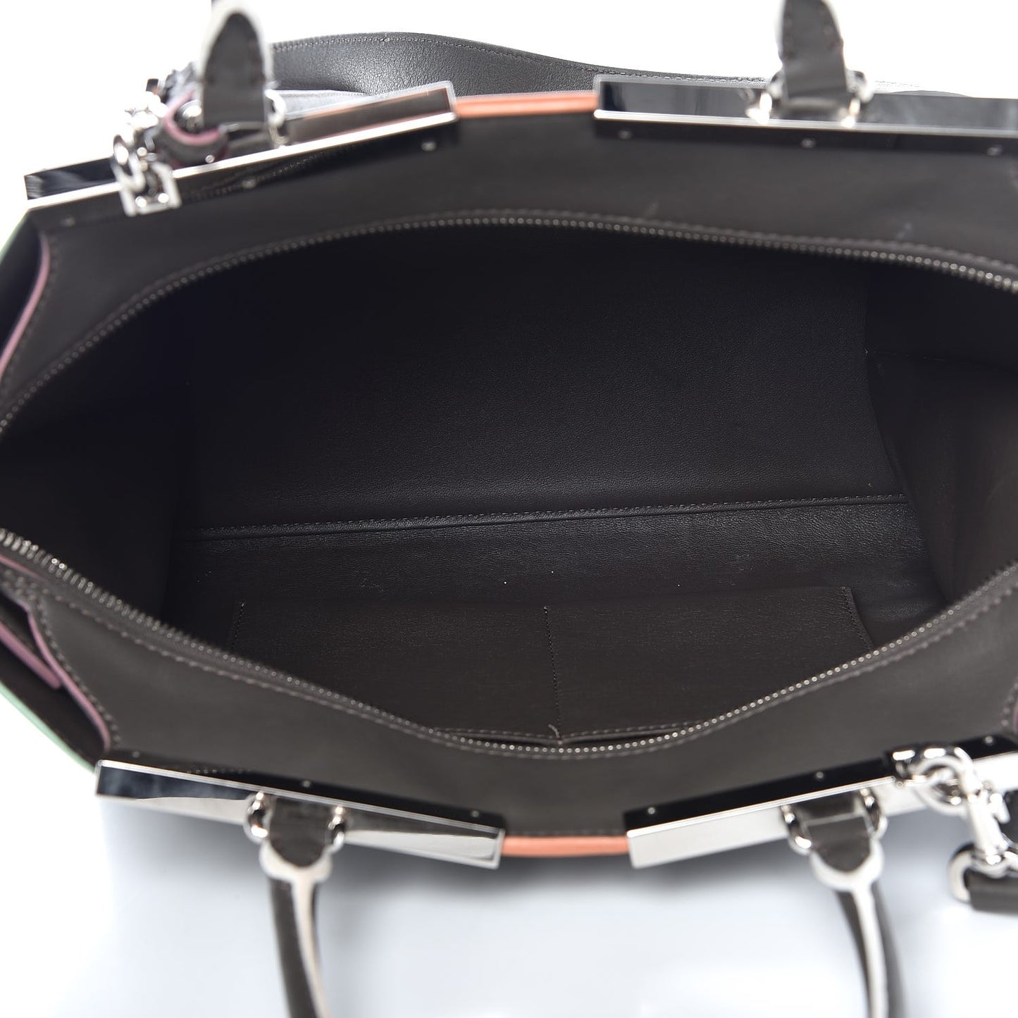 Vitello Dolce Century Petite 3Jours Tote Carbone