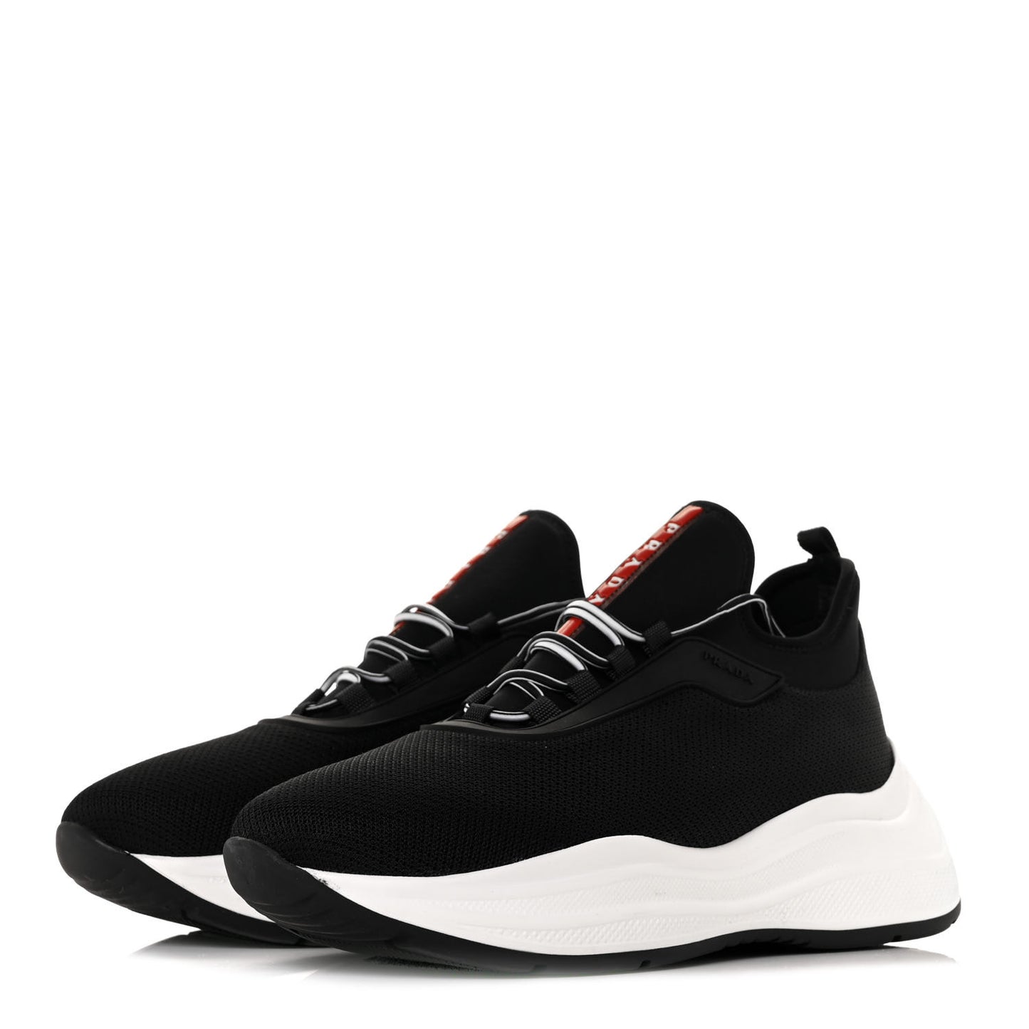 Mesh Neoprene America’s Cup 45mm Sneakers 38.5 Black White