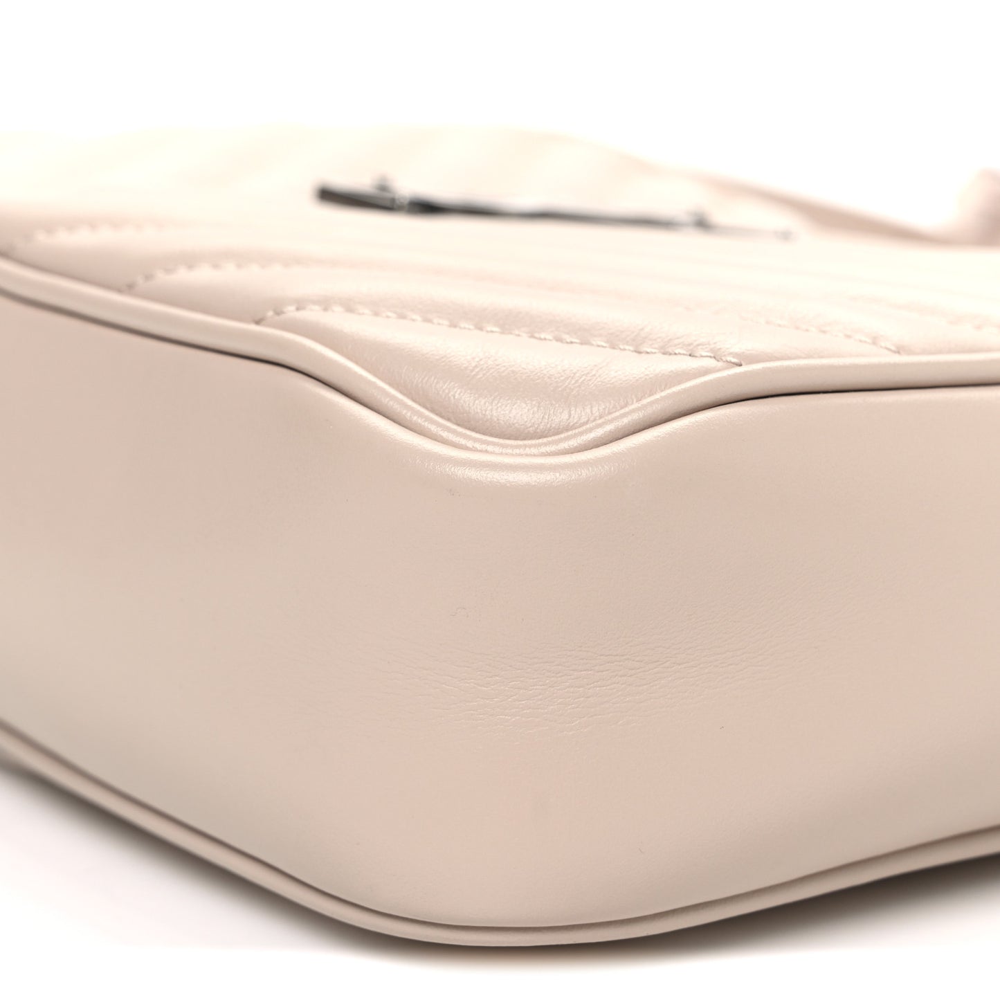 Calfskin Matelasse Monogram Lou Camera Bag Marble Pink