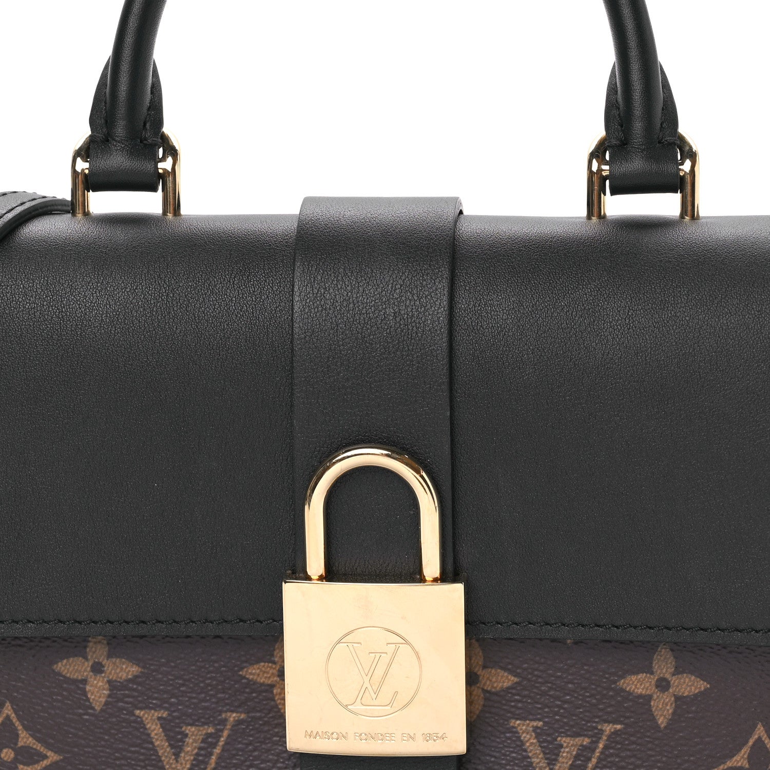Louis Vuitton Monogram Locky BB Black 7 of 9