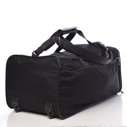 Prada Tessuto Nylon Saffiano Rolling Duffle Black 5 of 18