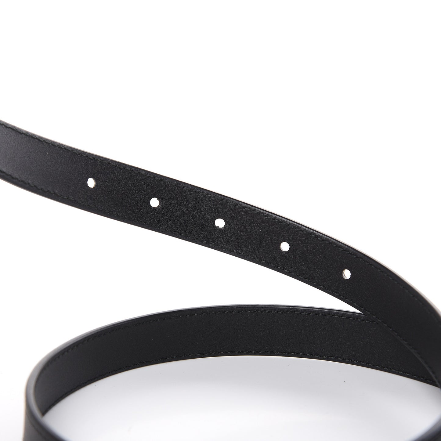 Calfskin Double G 20mm Belt 80 32 Black