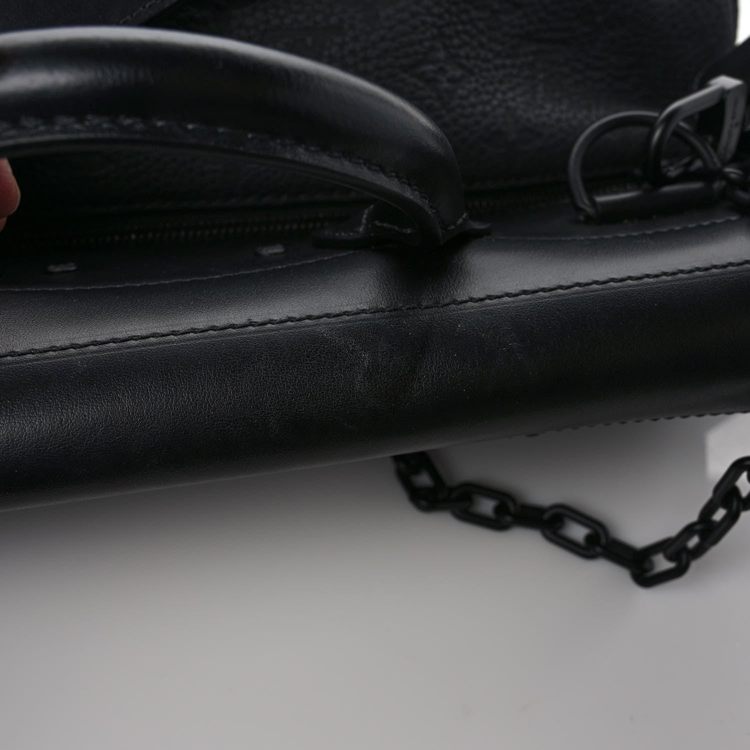 Louis Vuitton Taurillon Monogram Steamer PM Black 12 of 12