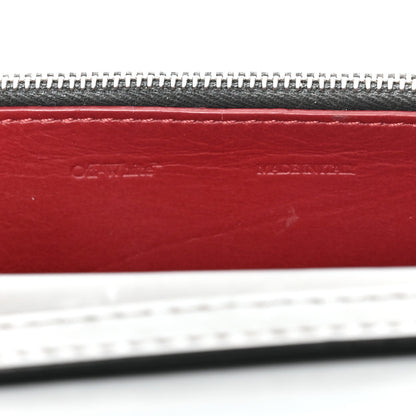 Off-White OFF WHITE Calfskin Diagonal Quilted Jitney 0.5 Crossbody Bag Black 7 of 11