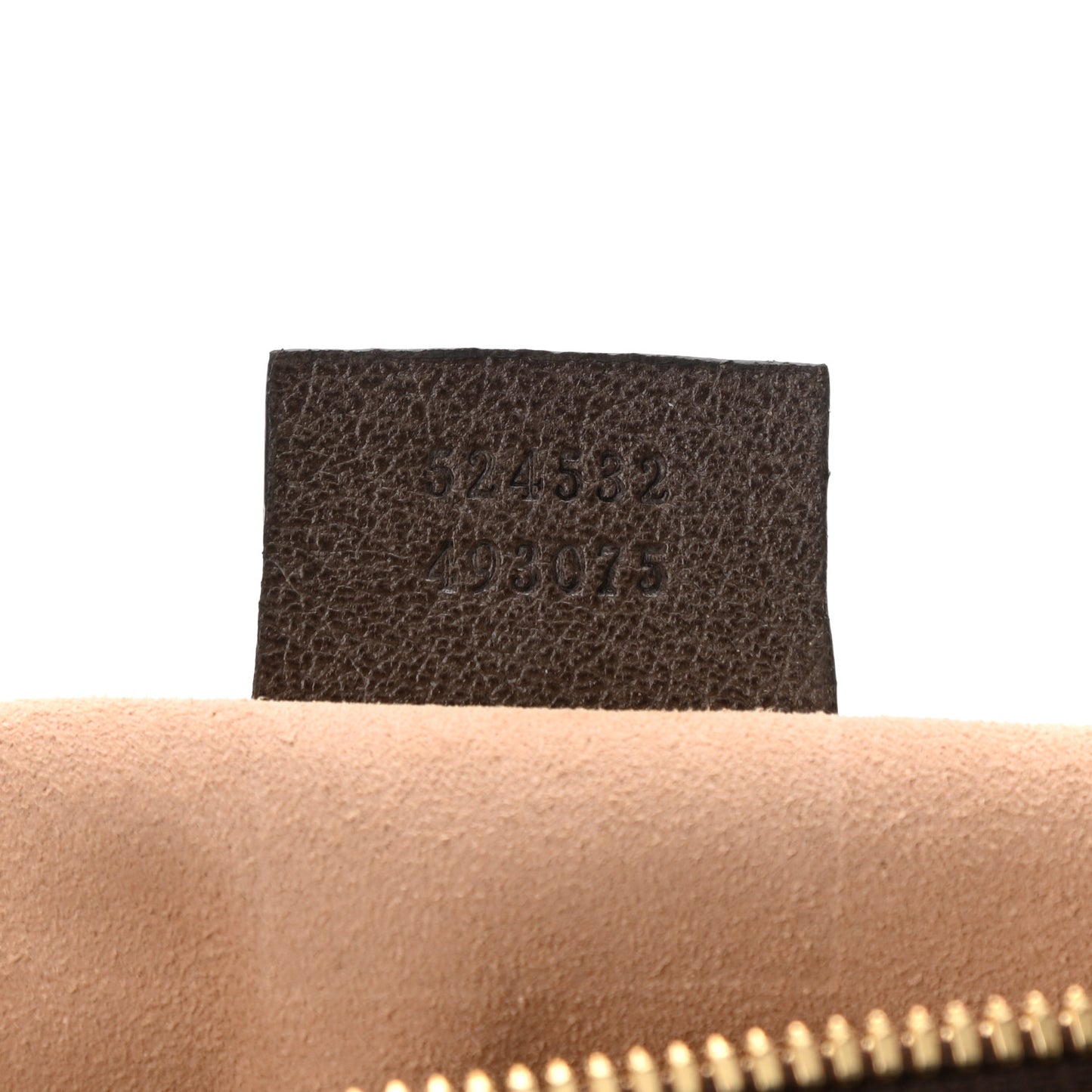 GG Supreme Monogram Textured Dollar Calfskin Web Medium Ophidia Boston Beige Ebony New Acero