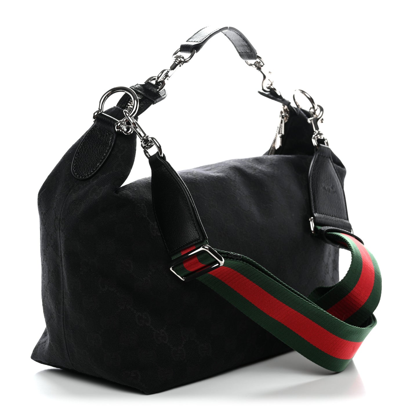 GG Monogram Medium Brera Crossbody Black