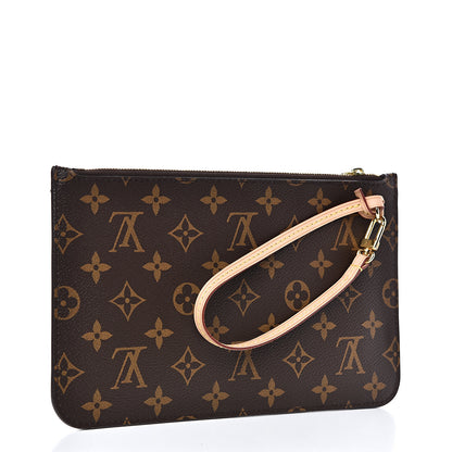 Louis Vuitton Monogram Neverfull MM GM Pochette 3 of 9