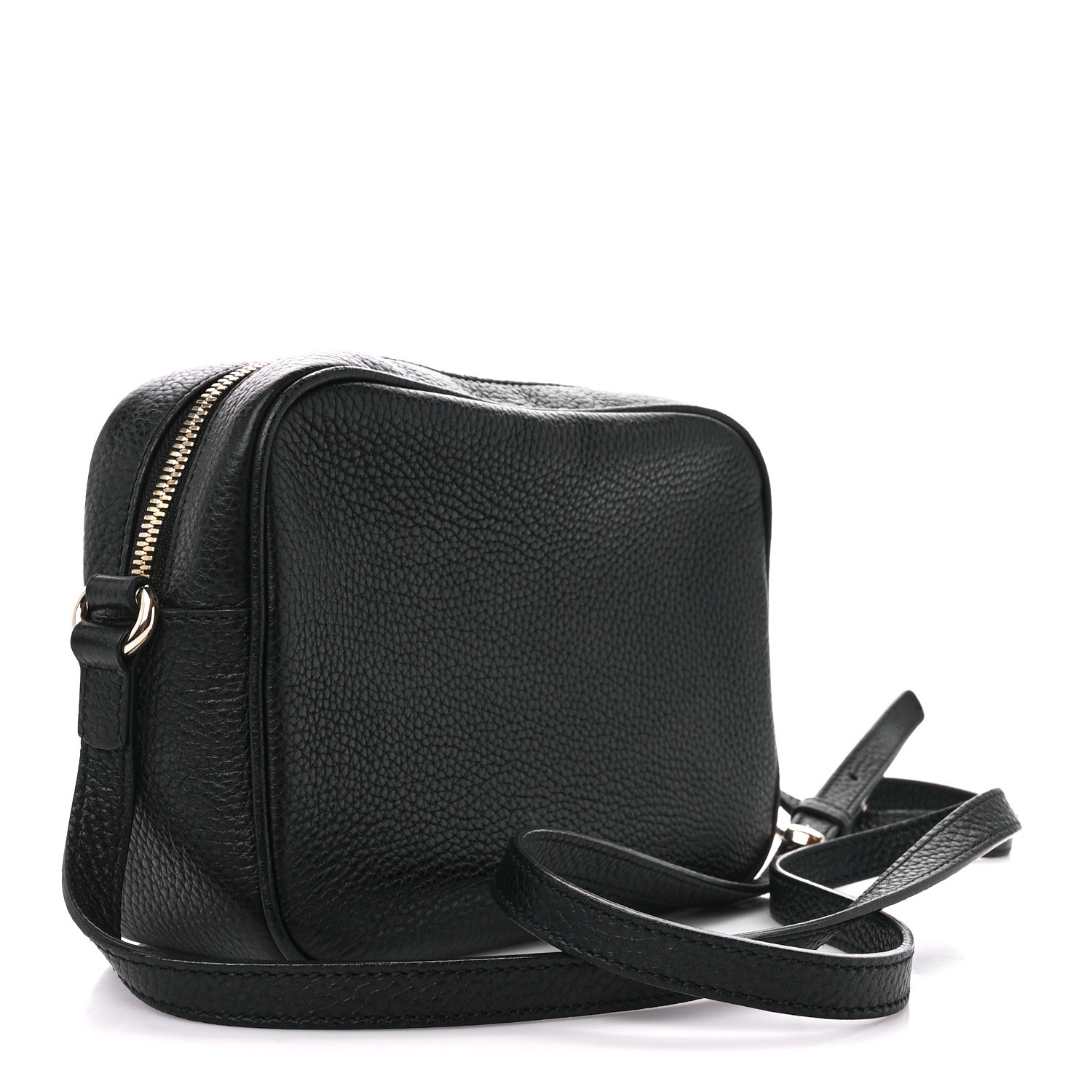Gucci Pebbled Calfskin Small Soho Disco Bag Black 3 of 11