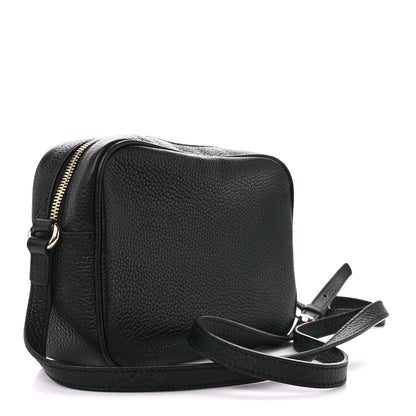 Gucci Pebbled Calfskin Small Soho Disco Bag Black 3 of 11
