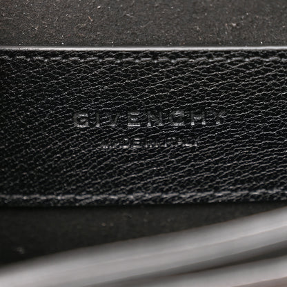 Givenchy Goatskin Suede Mini GV3 Shoulder Bag Black 8 of 9