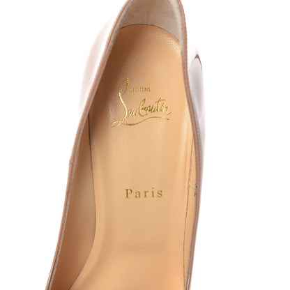 Christian Louboutin Patent So Kate 120 Pumps 39.5 Nude 5 of 11