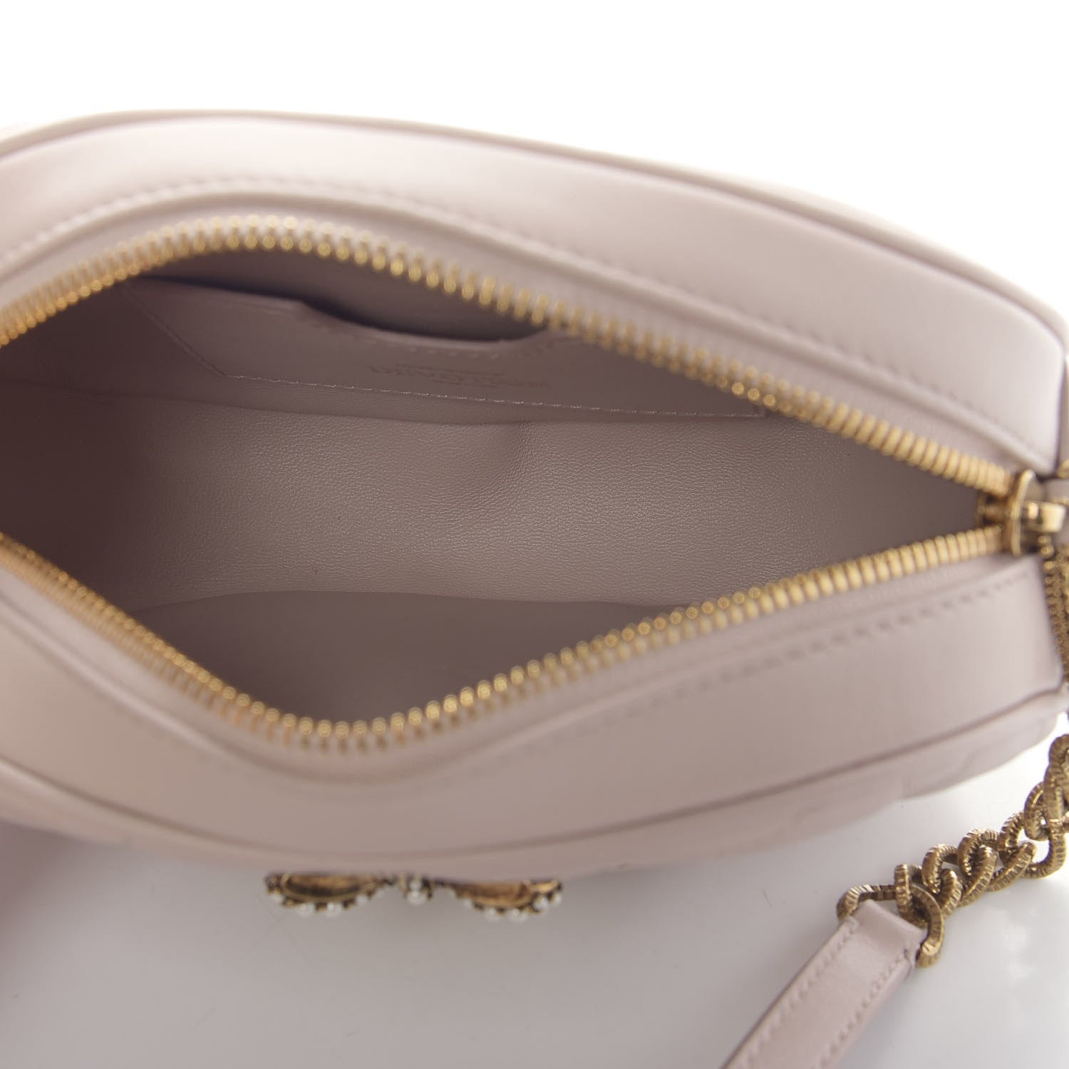 Dolce & Gabbana Calfskin Devotion Crossbody Bag Cipria 4 of 9