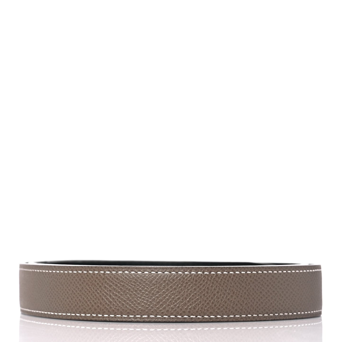 Swift Epsom 24mm Belt Strap 80 Black Etoupe