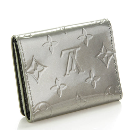 Louis Vuitton Vernis Business Card Holder Gris Art Deco 3 of 7