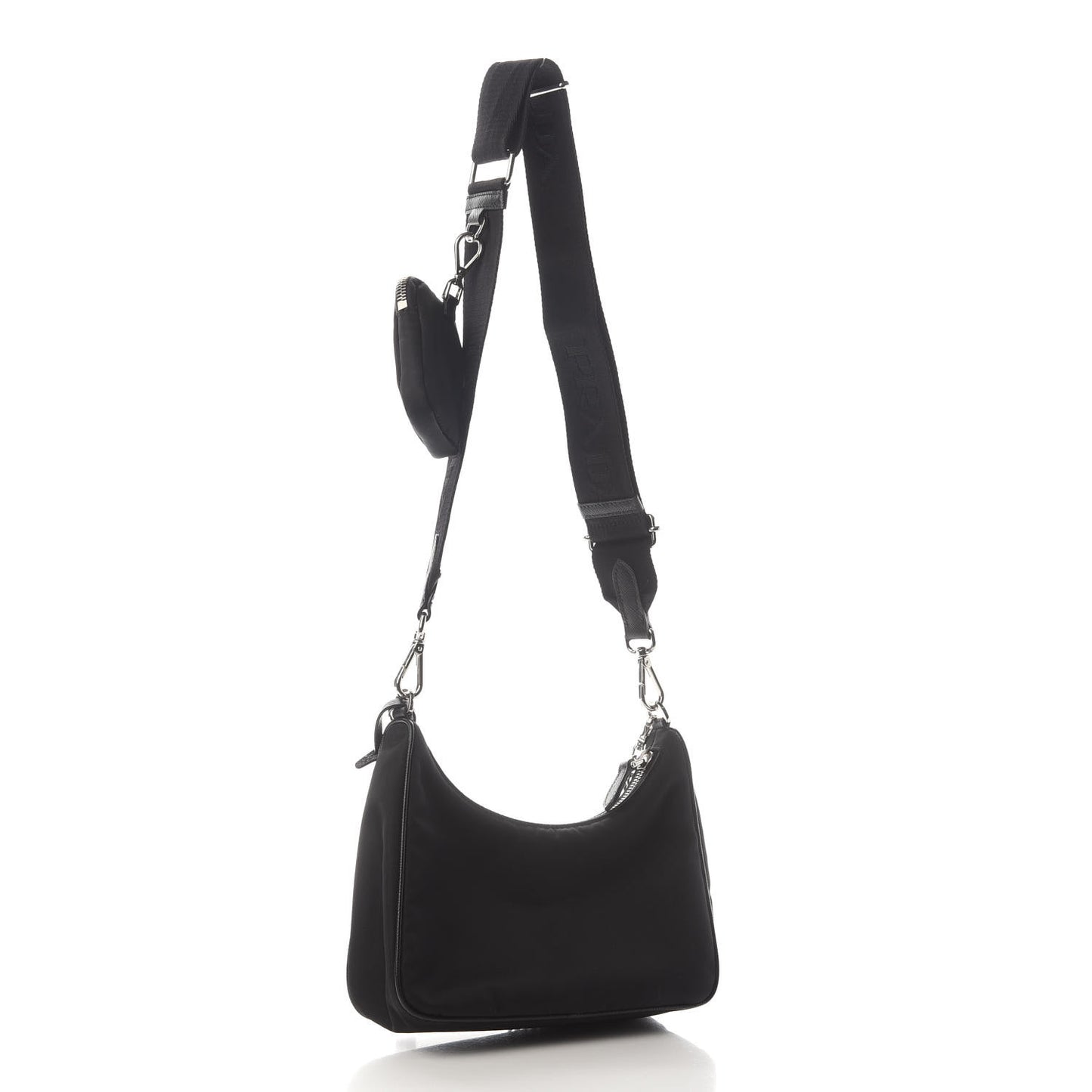 Nylon Re-Edition 2005 Shoulder Bag Black