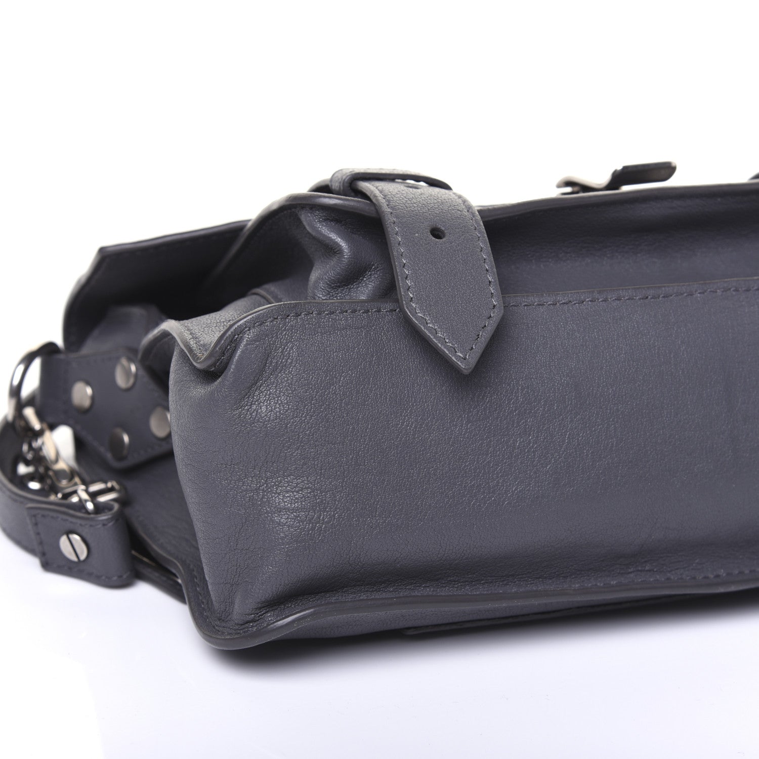 Proenza Schouler Lambskin Tiny PS1 Satchel Heather Grey 6 of 18