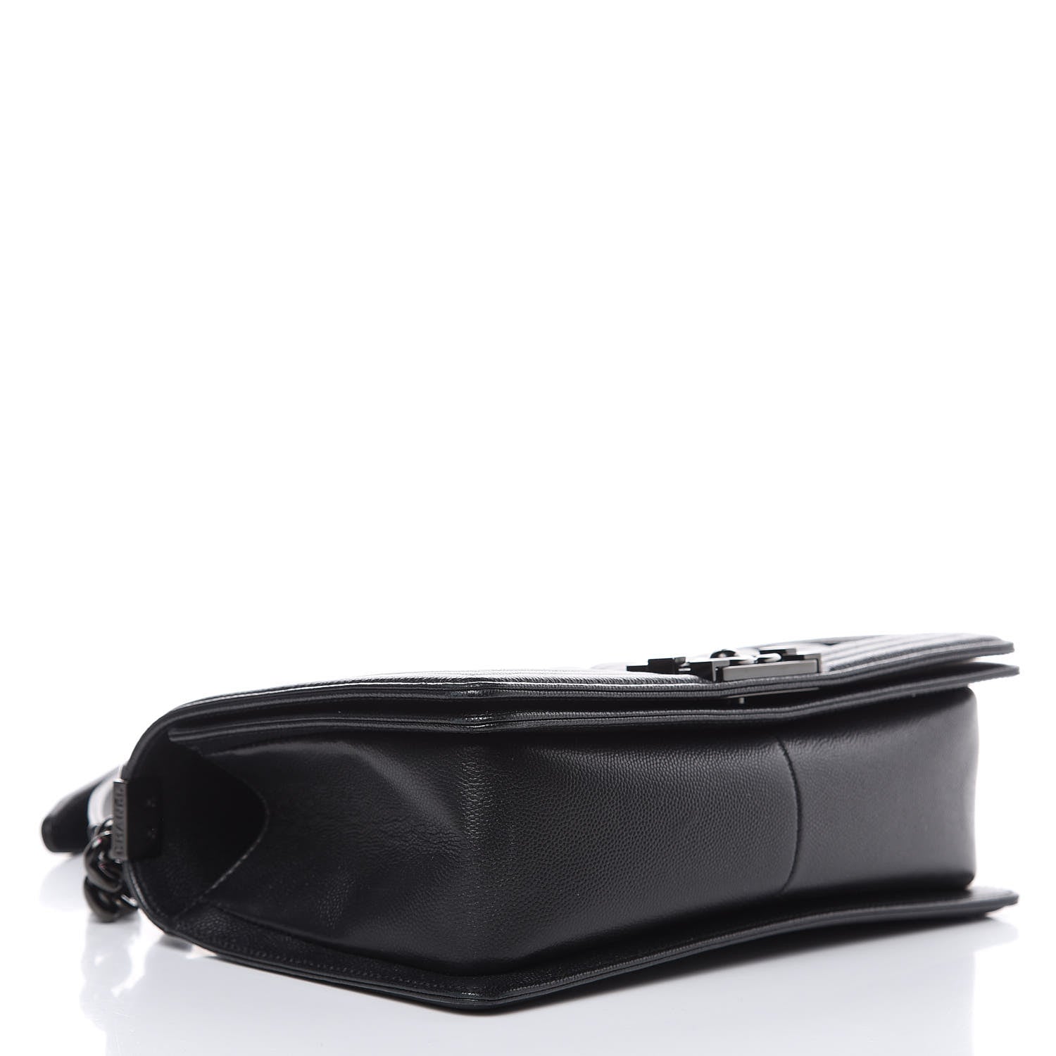 Chanel Caviar Quilted Medium Boy Flap So Black 4 of 12