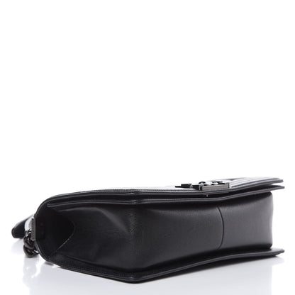 Chanel Caviar Quilted Medium Boy Flap So Black 4 of 12