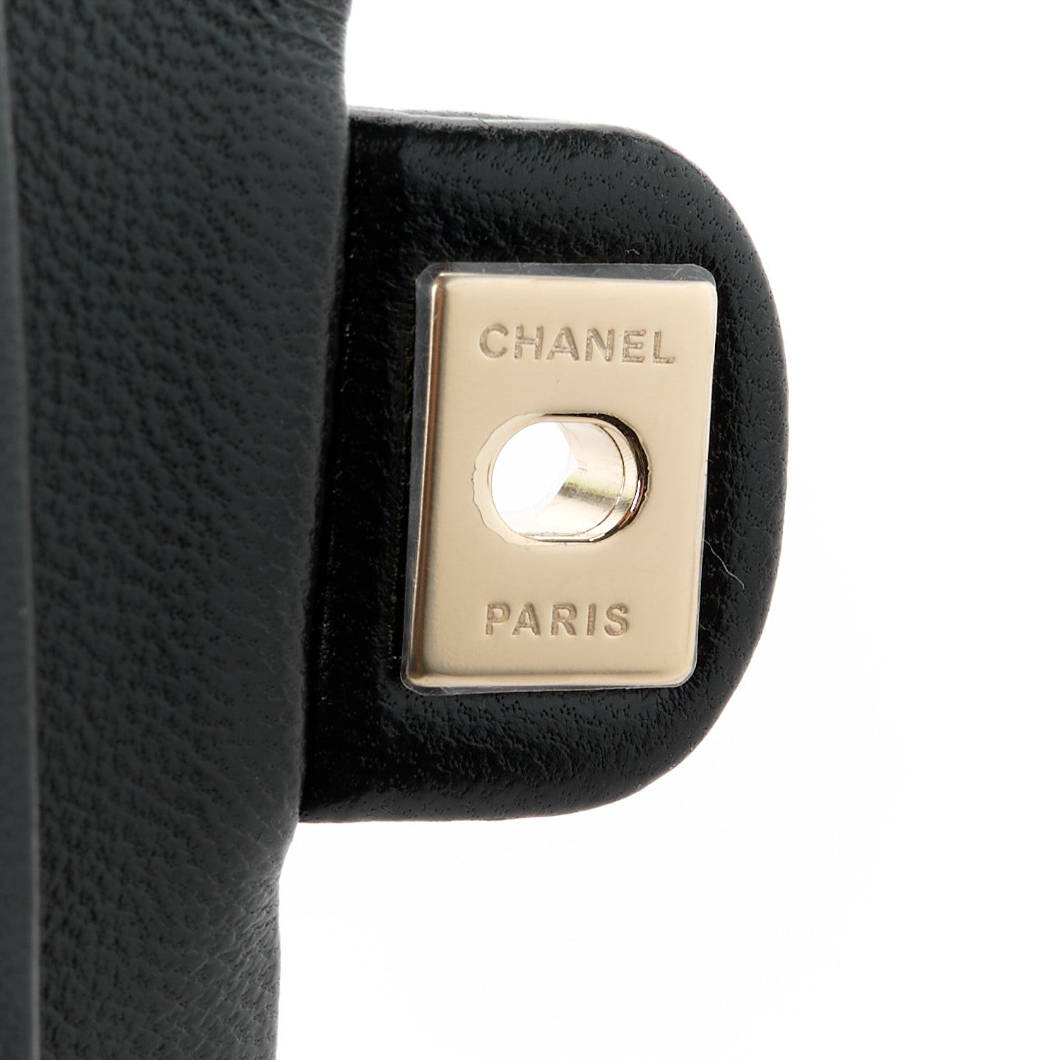 Chanel Lambskin Quilted Mini Double Flap With Hook Black 7 of 12